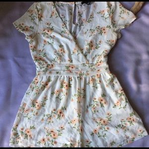 Floral romper